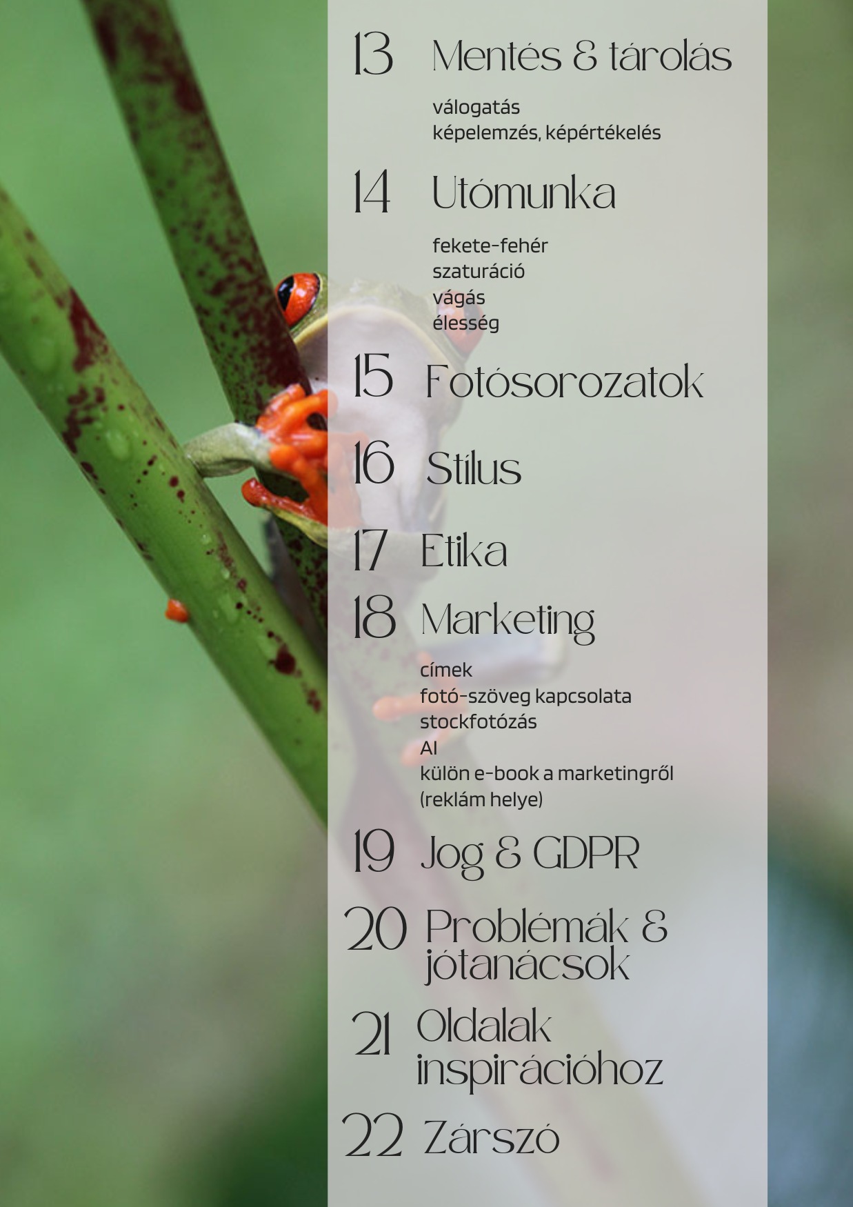 természetfotós ebook 3 nagy természetfotós e-book