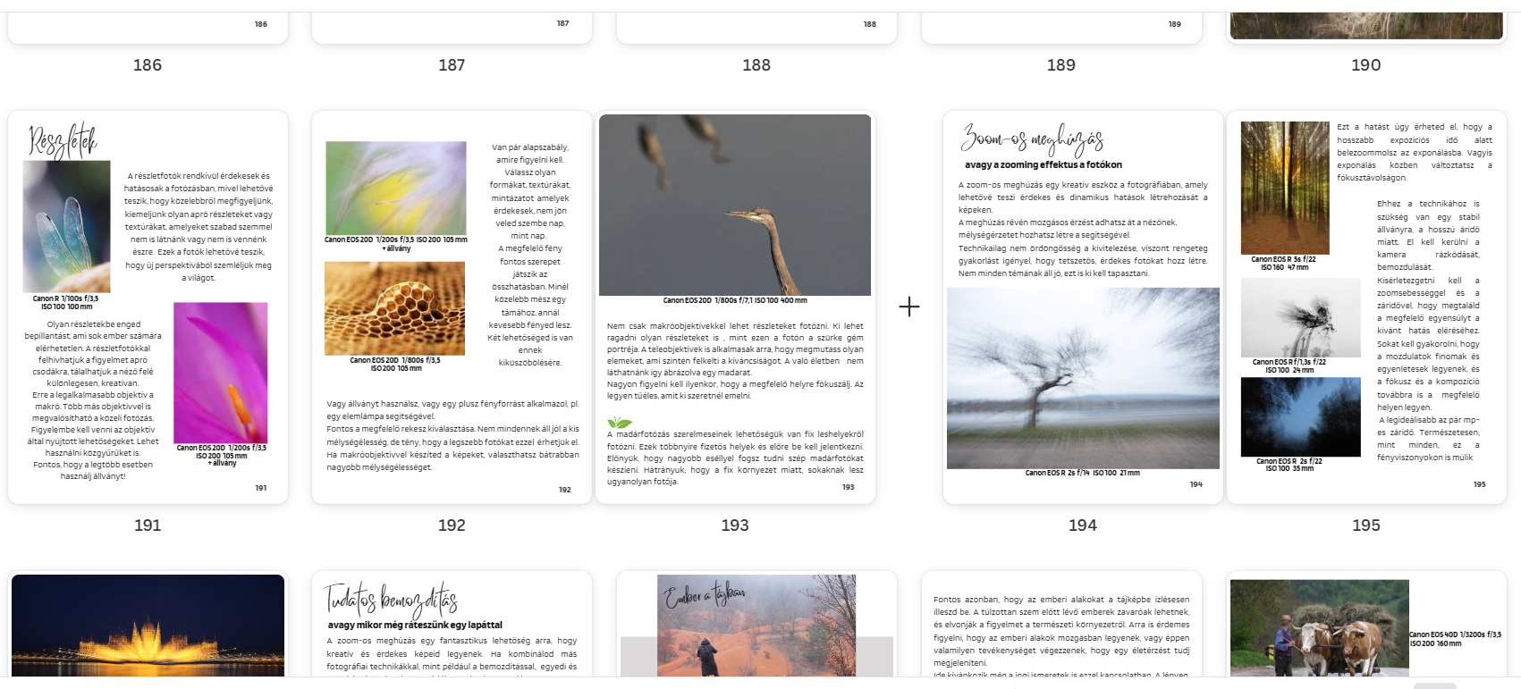 természetfotós ebook 4 természetfotós ebook